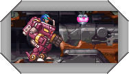 Spielaufnahme zum Fundort: Herz-Tank: Slash Beast in Military Train
